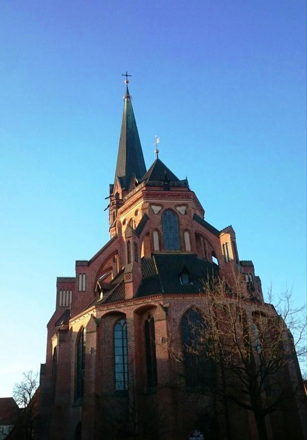 Ferienwohnung An Der Nicolaikirche 뤼네부르크 외부 사진